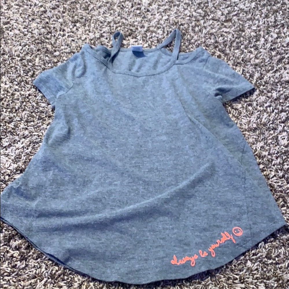 Off the shoulder top with straps